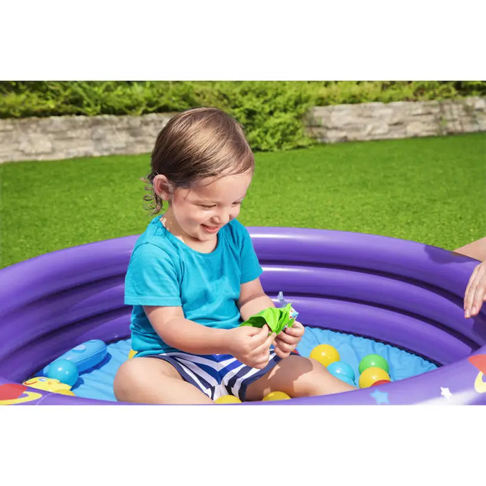 CHILDREN’S POOL F102X25CM BESTWAY 52466 - Надуваеми басейни<<<Басейни плажни артикули и оборудване<<<Градина<<<Praktiker