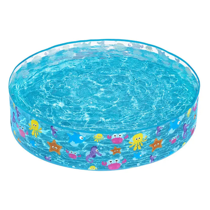 CHILDREN’S POOL F122X25CM BESTWAY 55028 - Надуваеми басейни<<<Басейни плажни артикули и оборудване<<<Градина<<<Praktiker