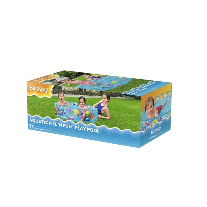 CHILDREN’S POOL F122X25CM BESTWAY 55028 - Надуваеми басейни<<<Басейни плажни артикули и оборудване<<<Градина<<<Praktiker