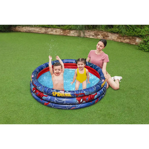 CHILDREN’S POOL F122X30CM SPIDER-MAN BESTWAY 98018 - Надуваеми басейни<<<Басейни плажни артикули и