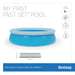 CHILDREN’S POOL F152X38CM BESTWAY 57241 - Надуваеми басейни<<<Басейни плажни артикули и оборудване<<<Градина<<<Praktiker