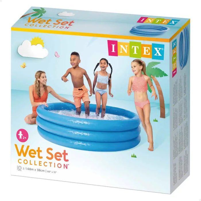 CHILDREN’S POOL F168X38CM INTEX 58446 - Надуваеми басейни<<<Басейни плажни артикули и оборудване<<<Градина<<<Praktiker