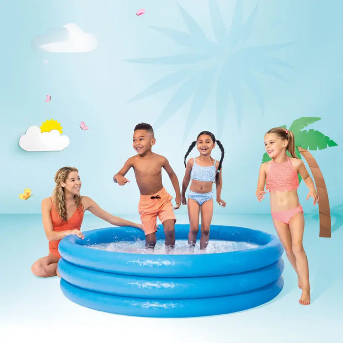 CHILDREN’S POOL F168X38CM INTEX 58446 - Надуваеми басейни<<<Басейни плажни артикули и оборудване<<<Градина<<<Praktiker