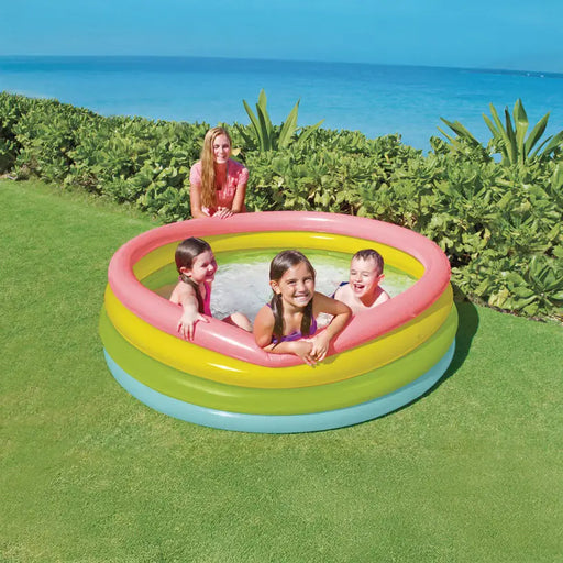 CHILDREN’S POOL F168X46CM INTEX 56441NP - Надуваеми басейни<<<Басейни плажни артикули и оборудване<<<Градина<<<Praktiker