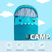 CHILDREN’S SLEEPING BAG 190X65CM UCAMP HD-10476 - Спални чували<<<Къмпинг<<<Градина<<<Praktiker