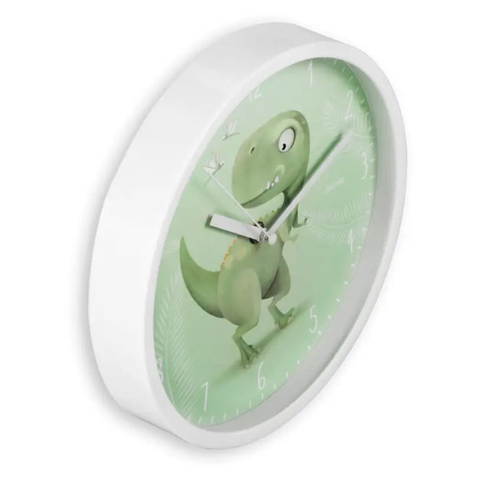 CHILDREN’S WALL CLOCK HAMA DINOSAUR F25 CM - Часовници<<<Декорации<<<Мебели и