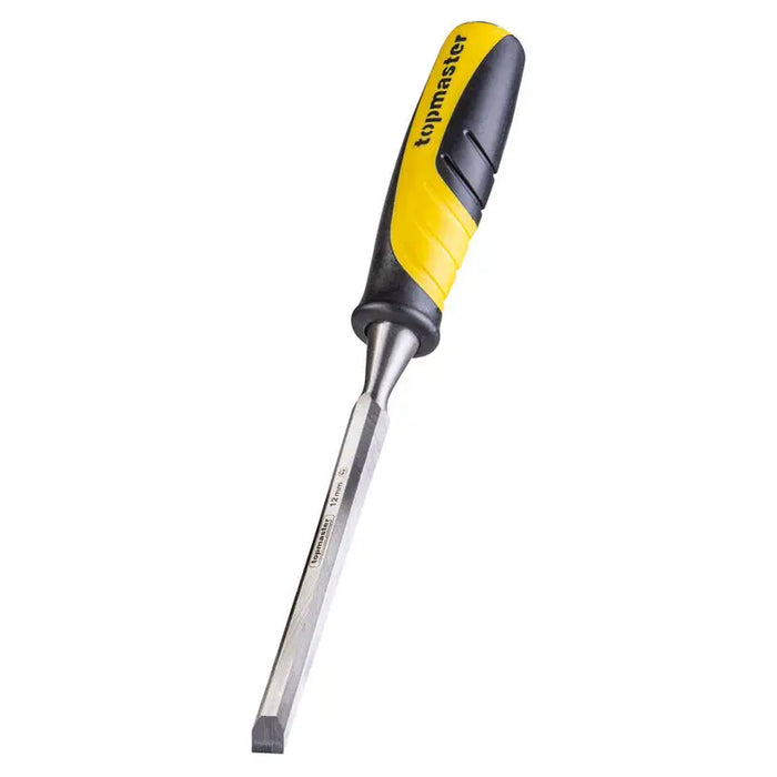 CHISEL WITH TWO-COMPONENT HANDLE WIDTH 12 MM TOPMASTER - Чукове и секачи<<<Ръчни инструменти<<<Инструменти и