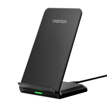 Choetech 10W inductive wireless charger with stand (black) - Wireless chargers<<<Chargers<<<GSM Accessories<<<InnproXML