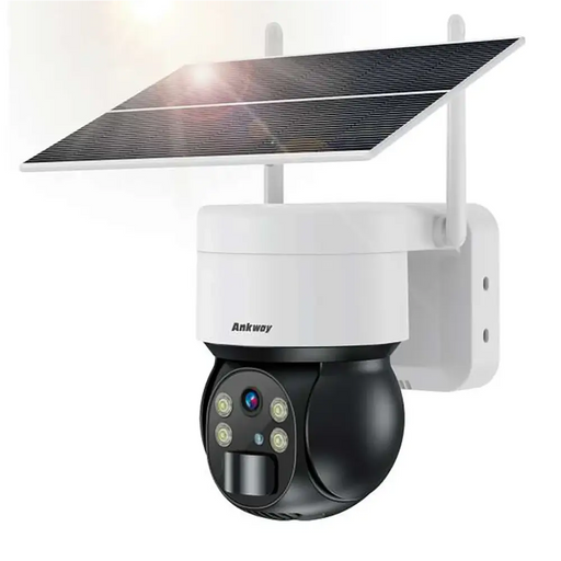 Choetech ASC006-WF solar intelligent PTZ WiFi camera with 5W solar panel - white - Smart home<<<HurtelXML