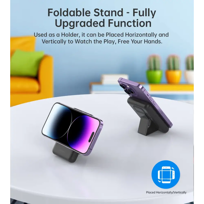 Choetech B662 wireless MagSafe 5000mAh powerbank - black - Powerbanks<<<HurtelXML