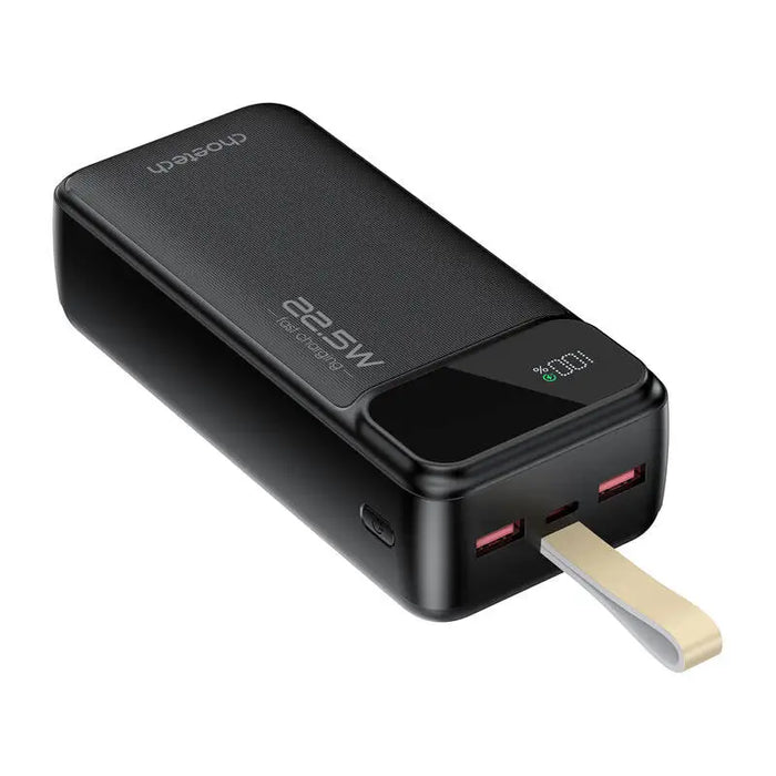 Choetech B730 30000mAh 22.5W PD powerbank (black) - Powerbanks<<<Energy<<<InnproXML&&&Powerbanki<<<HurtelXML
