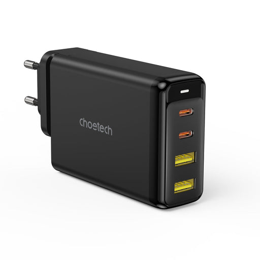 Choetech charger GaN 140W 4 ports (2x USB C 2x USB) black (PD6005) - Cell phone USB