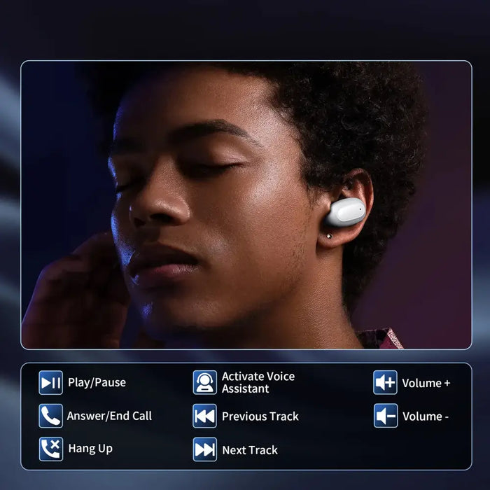 Choetech MEMS wireless TWS Bluetooth 5.3 headphones - white - Headphones and speakers<<<HurtelXML