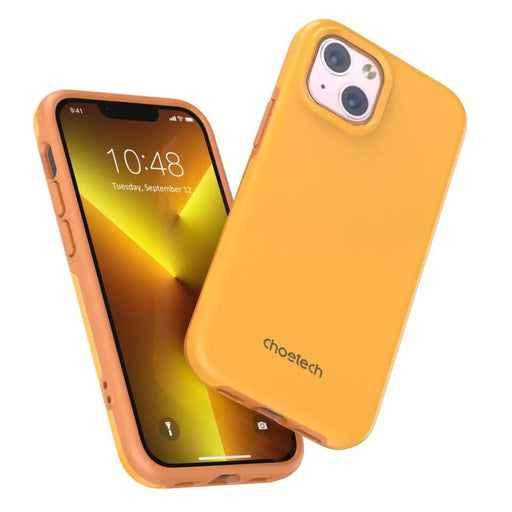 Choetech MFM Anti-drop case Made For MagSafe for iPhone 13 orange (PC0112-MFM-YE) - Cell phone cases