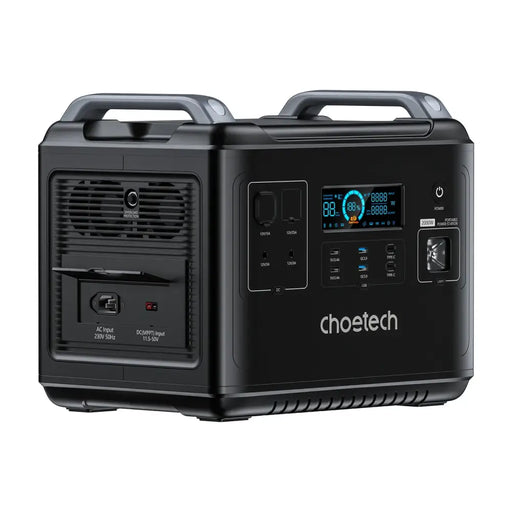 Choetech portable power station LiFePO4 1997Wh 2000W power bank black (BS006 Super Mini) - Powerbanks<<<HurtelXML