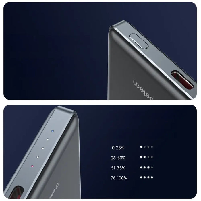 Choetech powerbank B738 5000mAh 20W PD thin (black) - Powerbanks<<<GSM Accessories<<<InnproXML&&&Powerbanki<<<HurtelXML