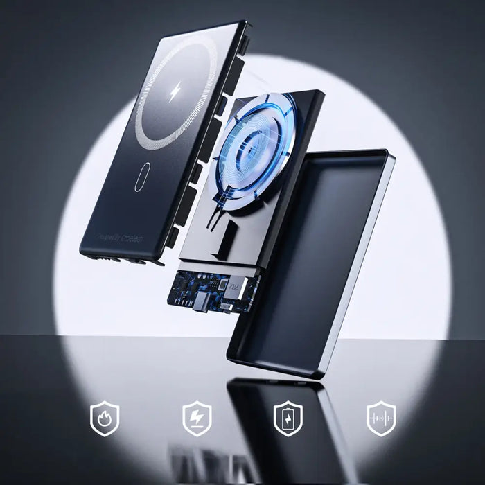 Choetech powerbank B738 5000mAh 20W PD thin (black) - Powerbanks<<<GSM Accessories<<<InnproXML&&&Powerbanki<<<HurtelXML