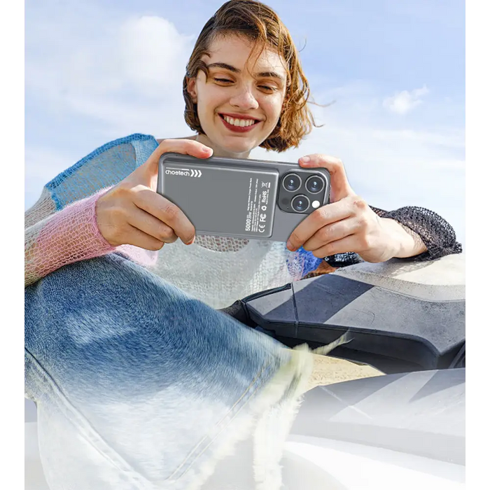 Choetech powerbank B738 5000mAh 20W PD thin (black) - Powerbanks<<<GSM Accessories<<<InnproXML&&&Powerbanki<<<HurtelXML