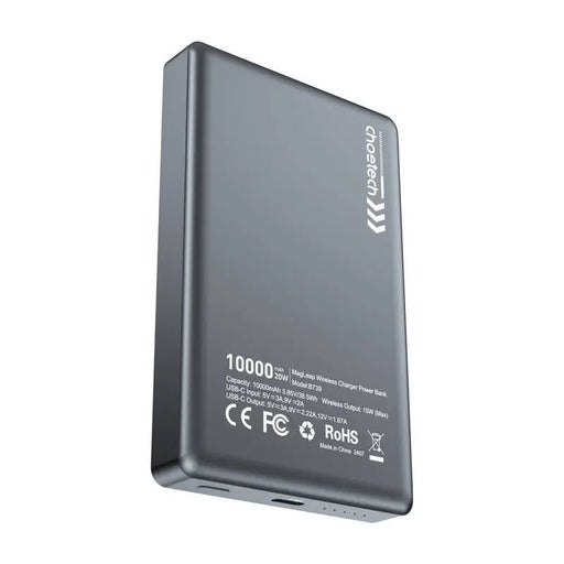 Choetech powerbank B739 10000mAh 20W PD thin (black) - Powerbanks<<<GSM Accessories<<<InnproXML
