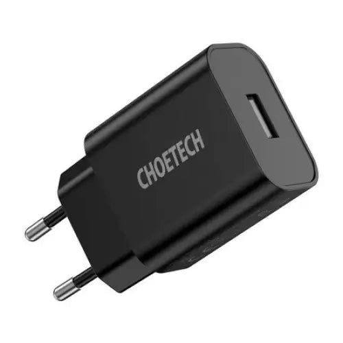 Choetech Q5002 12W USB-A power charger (black) - mains chargers<<<Chargers<<<GSM Accessories<<<InnproXML