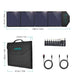 Choetech SC007 80W foldable solar charger (black) - Cell phone USB charger<<<HurtelXML&&&Powerbanks<<<Energy<<<InnproXML