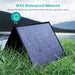 Choetech SC008 solar foldable charger 120W DC / USB-C / 2x USB-A - black - Cell phone USB charger<<<HurtelXML