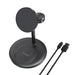 Choetech T585-F 3in1 Magnetic wireless charger station for iPhone 12/13/14 series,AirPods Pro and iwatch charger Black