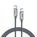 Choetech XCC-1002-GY USB-C - USB-C PD QC cable 100W 5A 480Mb/s 1.8m - gray - Cell phone cables<<<HurtelXML