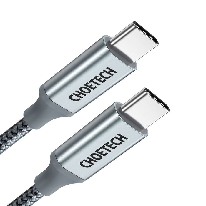 Choetech XCC-1002-GY USB-C - USB-C PD QC cable 100W 5A 480Mb/s 1.8m - gray