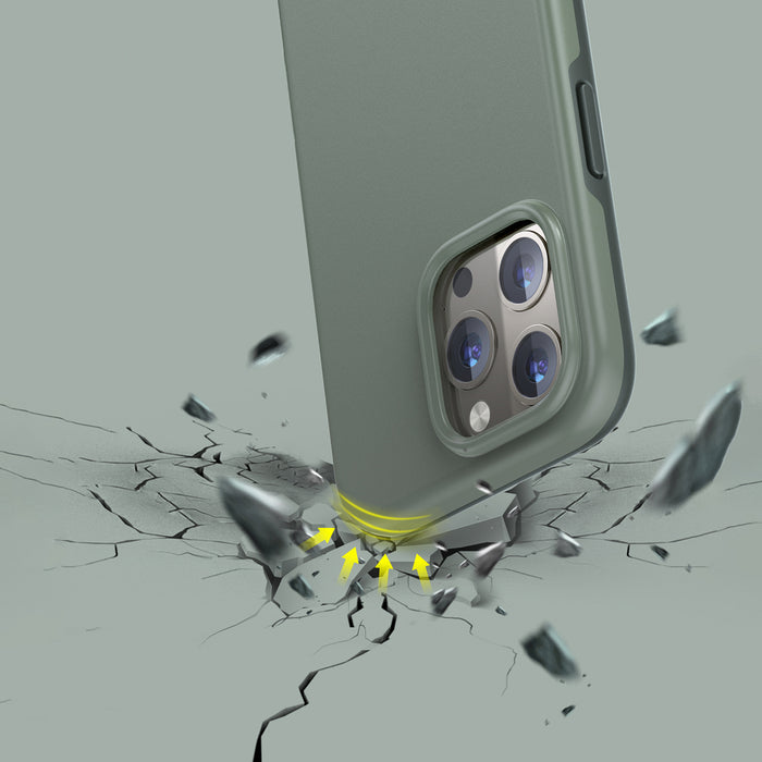 Choetech MFM Anti-drop Case Cover for iPhone 13 Pro Max green (PC0114-MFM-GN)