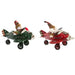 Christmas bauble DKD Home Decor Aeroplane Metal (36,5 x 23 x 25 cm) (2 Units) - Декорация и Осветление<<<Дом