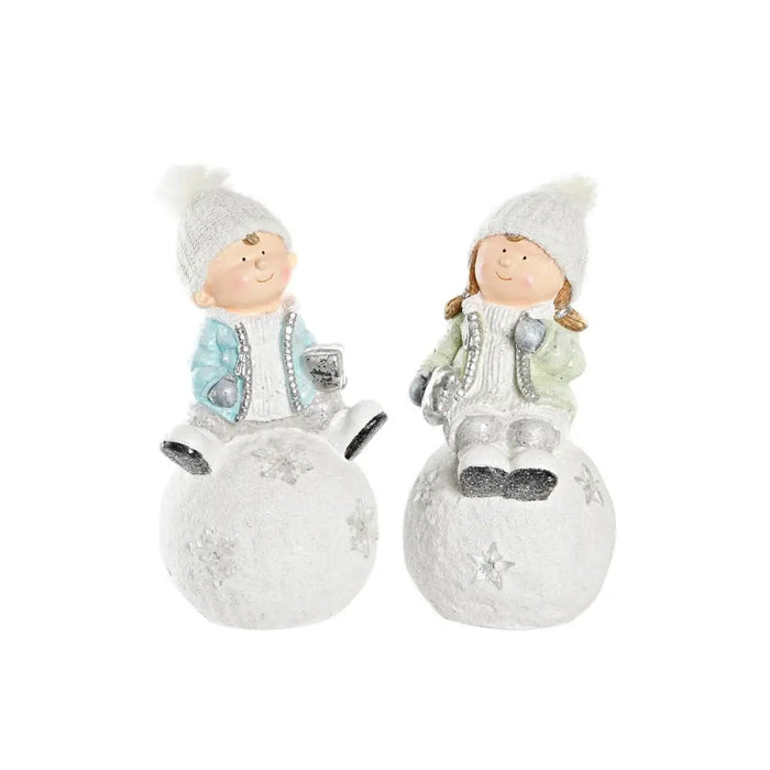 Christmas bauble DKD Home Decor Boys Magnesium (21,5 x 20 x 39 cm) (2 Units) - Декорация и Осветление<<<Дом
