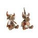 Christmas bauble DKD Home Decor Brown Reindeer 13 x 12 x 25 cm (2 Units) - Декорация и Осветление<<<Дом