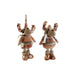 Christmas bauble DKD Home Decor Brown Reindeer 18 x 17 x 48 cm (2 Units) - Декорация и Осветление<<<Дом