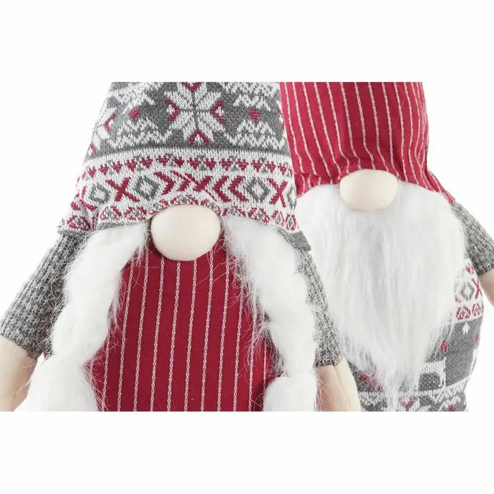 Christmas bauble DKD Home Decor Gnome Polyester (24 x 14 x 58 cm) (2 Units) - Декорация и Осветление<<<Дом