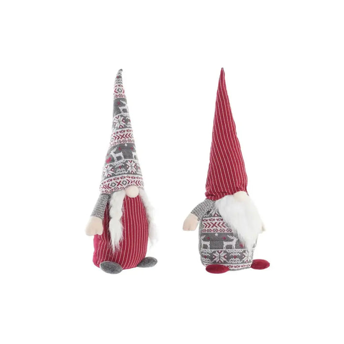 Christmas bauble DKD Home Decor Gnome Polyester (24 x 14 x 58 cm) (2 Units) - Декорация и Осветление<<<Дом