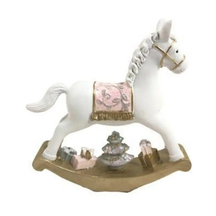 Christmas bauble DKD Home Decor Horse Resin (14 x 3,5 x 14 cm) (2 Units) - Декорация и Осветление<<<Дом