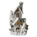 Christmas bauble DKD Home Decor House White Snowfall 32 x 21 x 52 cm - Декорация и Осветление<<<Дом