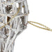 Christmas bauble DKD Home Decor LED Light White wicker 60 x 30 x 37 cm (3 Pieces) - Декорация и Осветление<<<Дом