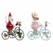 Christmas bauble DKD Home Decor Metal (2 pcs) (15 x 9 x 19 cm) - Декорация и Осветление<<<Дом
