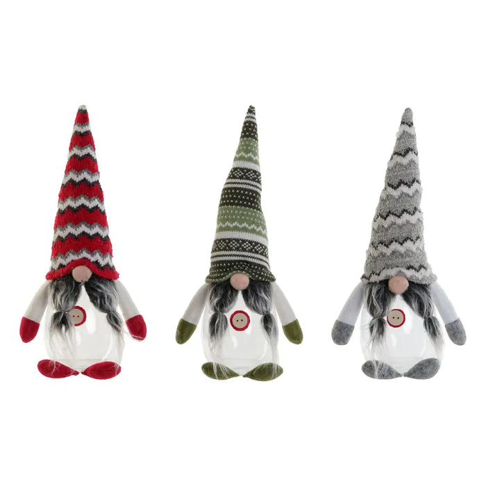 Christmas bauble DKD Home Decor Multicolour 17 x 12 x 37 cm (3 Units) - Декорация и Осветление<<<Дом