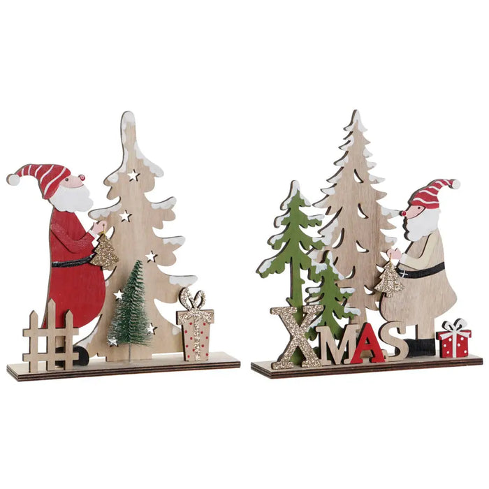 Christmas bauble DKD Home Decor Multicolour 18 x 5 x 20 cm (2 Units) - Декорация и Осветление<<<Дом