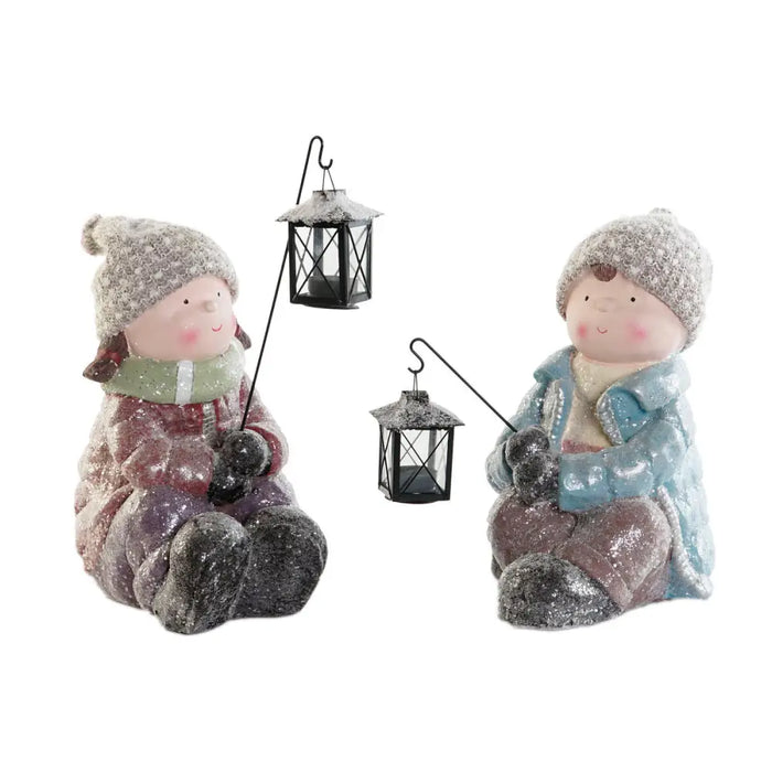 Christmas bauble DKD Home Decor Multicolour 29 x 18 x 34 cm (2 Units) - Декорация и Осветление<<<Дом