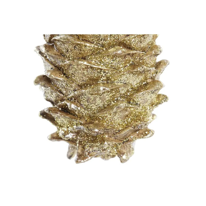Christmas bauble DKD Home Decor Pineapple Resin (13 x 7,5 x 7,5 cm) (3) (3 Units) - Декорация и Осветление<<<Дом