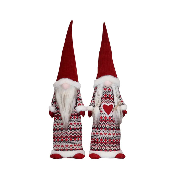 Christmas bauble DKD Home Decor Polyester (14 x 12 x 56 cm) (2 Units) - Декорация и Осветление<<<Дом