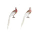 Christmas bauble DKD Home Decor Polyester Bird (20 x 9 x 46 cm) (2 Units) - Коледни украси<<<Декорация и