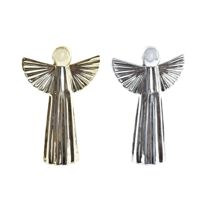 Christmas bauble DKD Home Decor Porcelain Angel (13 x 5 x 17 cm) (2 Units) - Декорация и Осветление<<<Дом