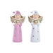 Christmas bauble DKD Home Decor Porcelain Angel (7 x 5 x 14 cm) (2 Units) - Декорация и Осветление<<<Дом