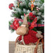 Christmas bauble DKD Home Decor Red Grey Reindeer 27 x 19 x 32 cm (2 Units) - Декорация и Осветление<<<Дом