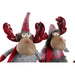 Christmas bauble DKD Home Decor Red Grey Reindeer 27 x 19 x 32 cm (2 Units) - Декорация и Осветление<<<Дом